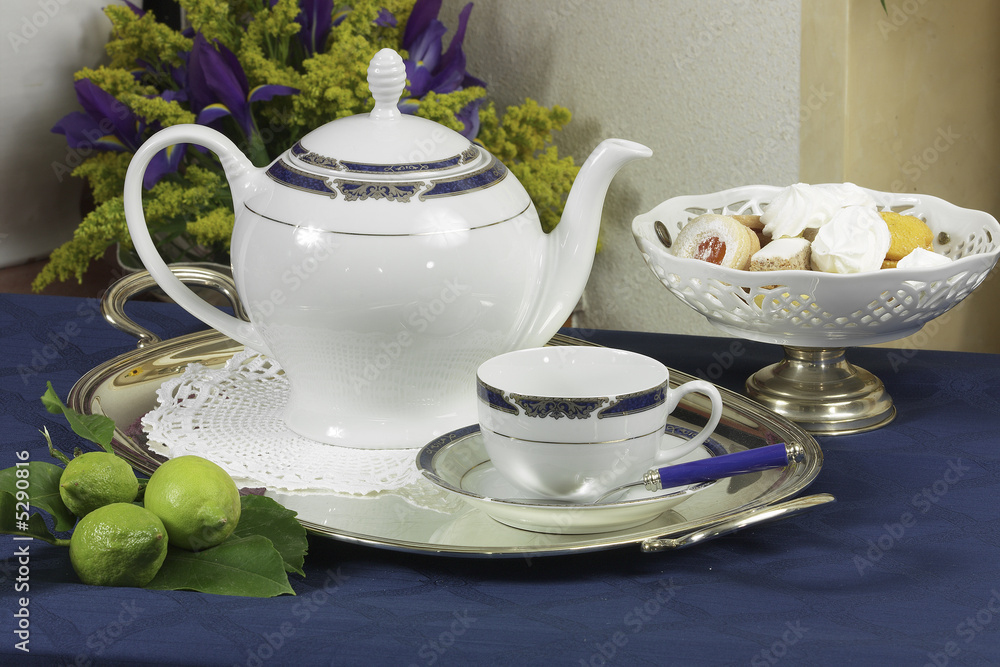 Fototapeta premium Tea set 1