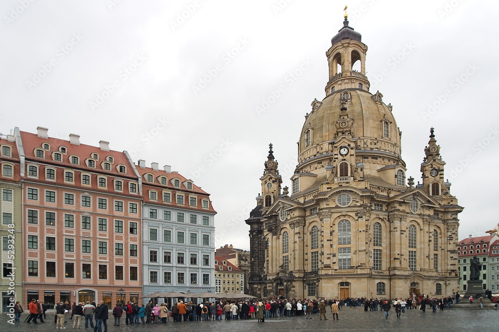 Obraz premium Frauenkirche Dresden