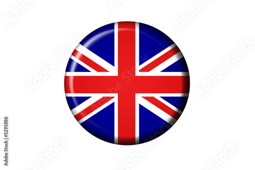 United Kingdom Flaggen Knopf