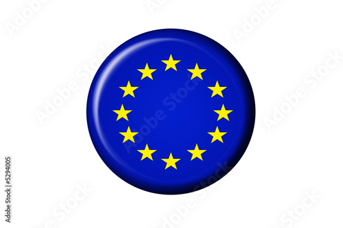 Europa Flaggen Knopf