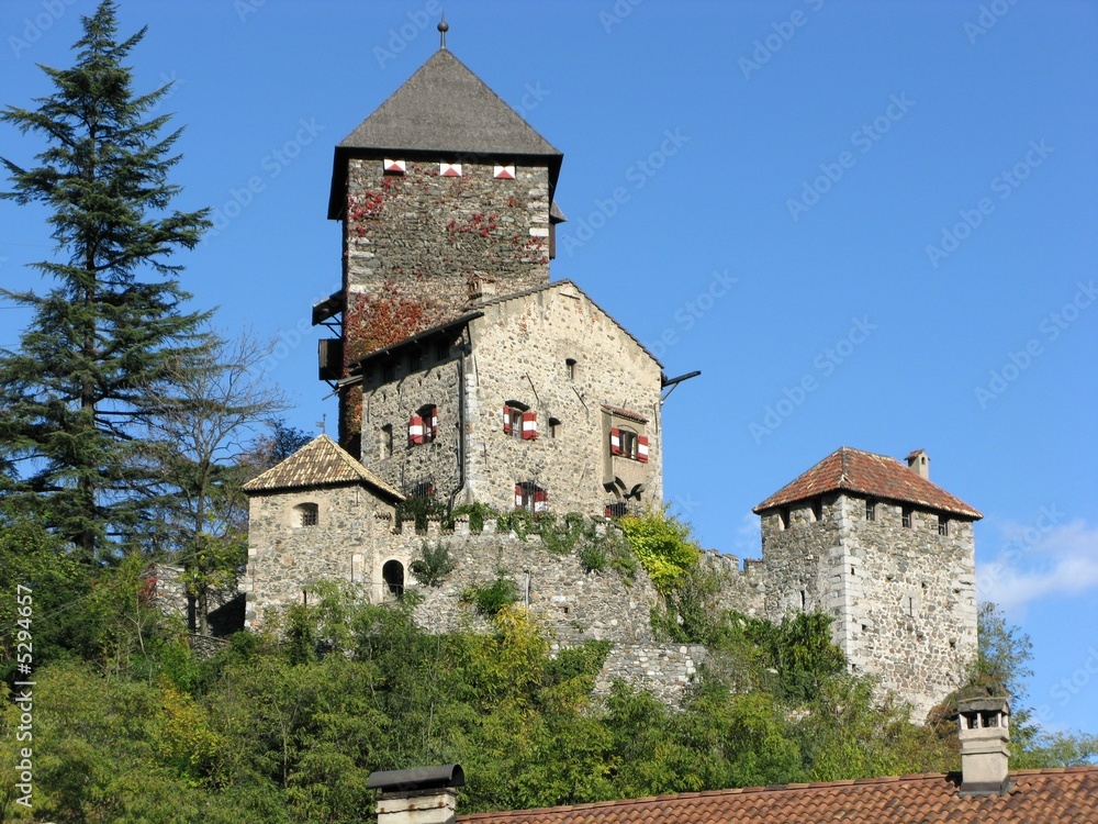 Burg in Nordtialien