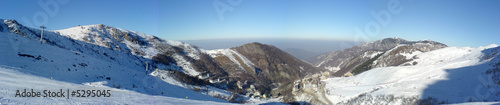 panorama, artesina dalle piste da sci