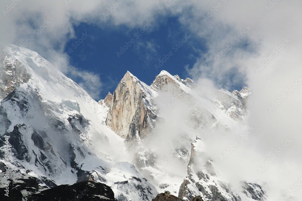 High Himalayan mountain