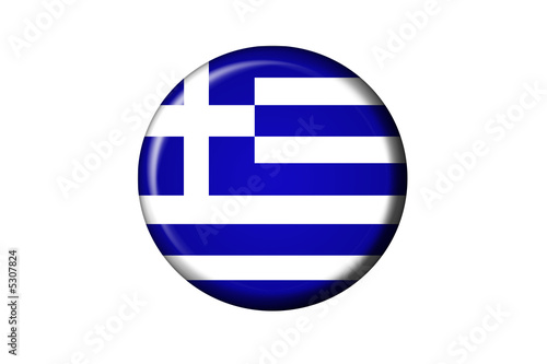 Griechische Flaggen Knopf