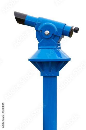 Obraz na płótnie Coin telescope isolated