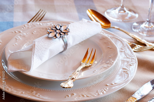 Beautiful table setting
