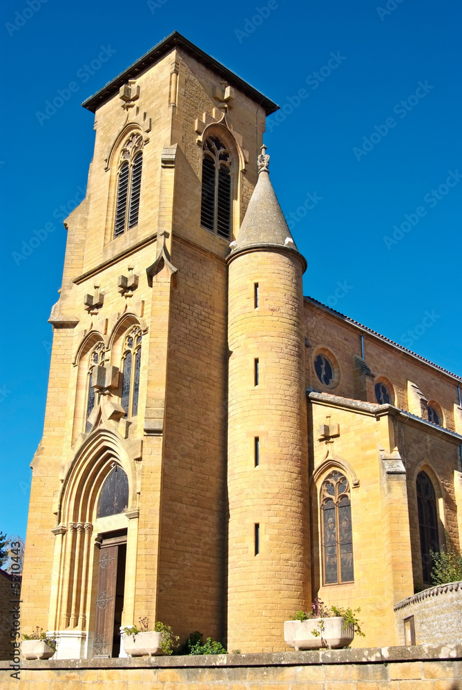 Theize church (Beaujolais)