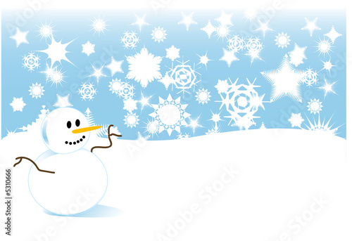 snowstorm background