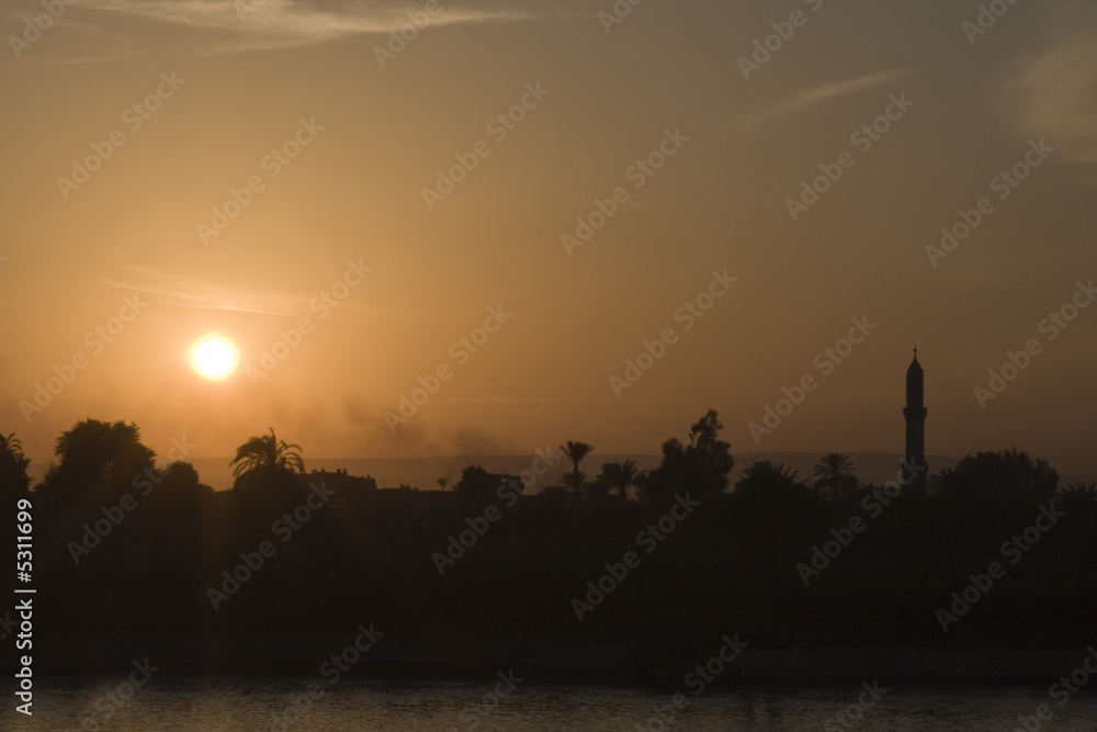 Tramonto egiziano