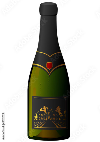 Bouteille de champagne