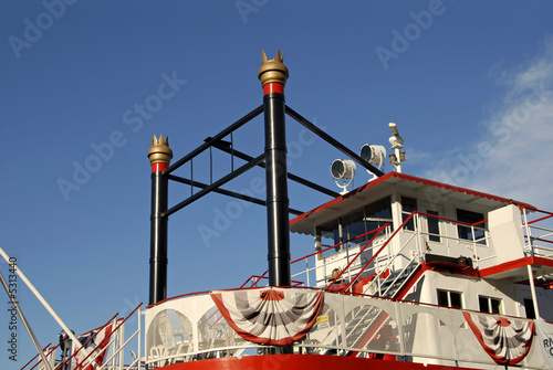 Obraz na płótnie Vintage Riverboat