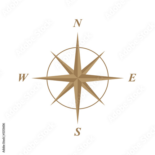 compass rose illustration