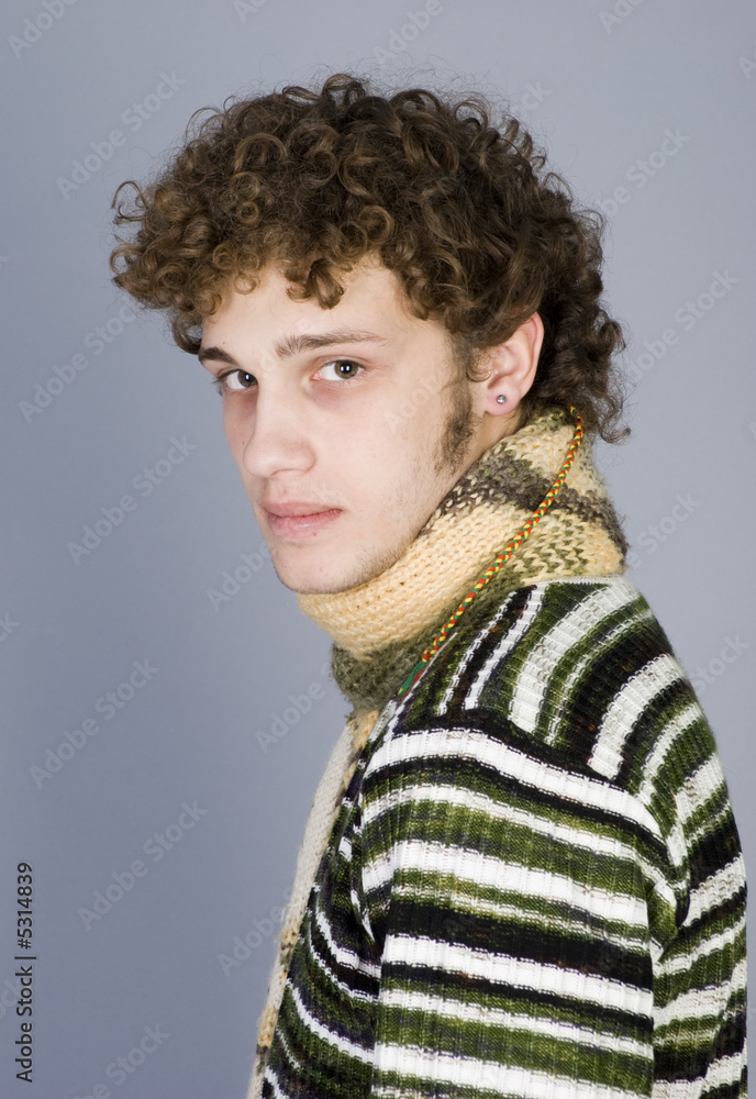Beatiful young man Beatiful young man