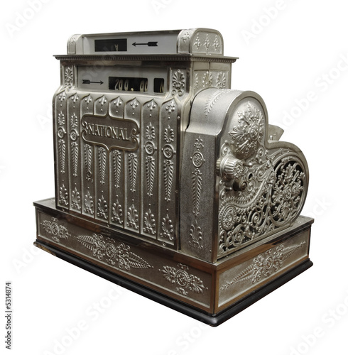 Old cash register