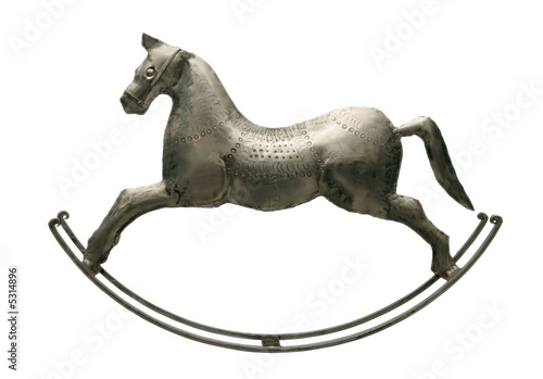 Silver horse