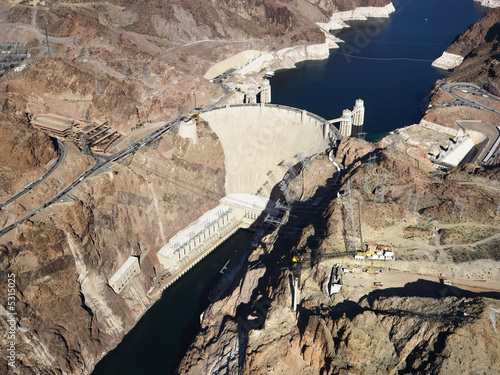 Hoover Dam, Lake Mead.