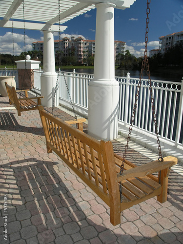 Vacation Resort swing & Trellis 1