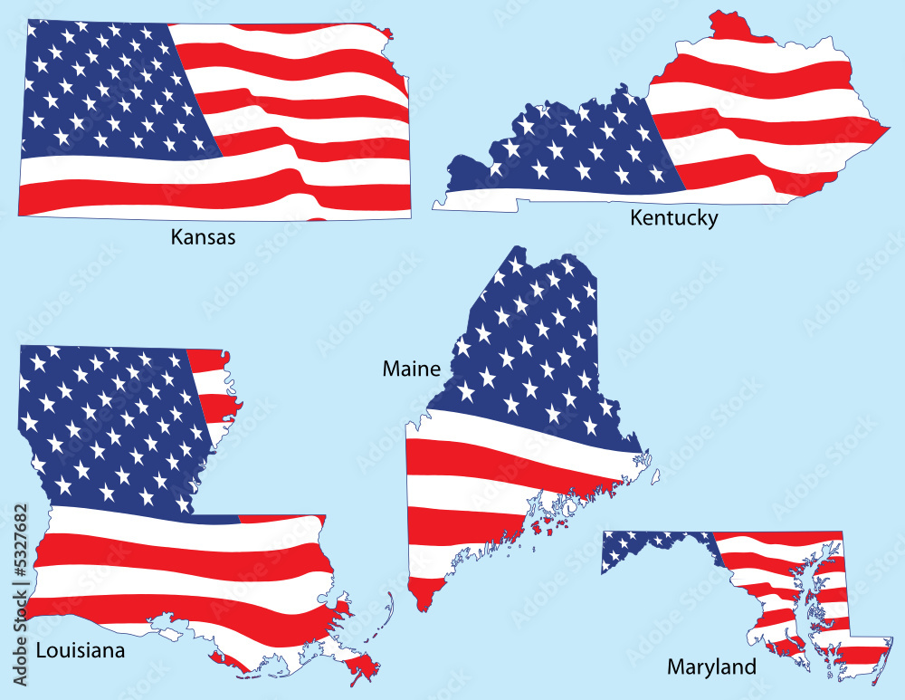 Kansas, Kentucky, Louisiana, Maine and Maryland Kansas, Kentucky, Louisiana, Maine and Maryland