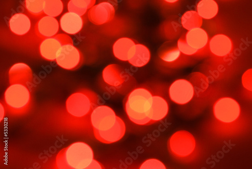 Defocused christmas lights.