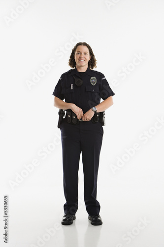 Policewoman. photo