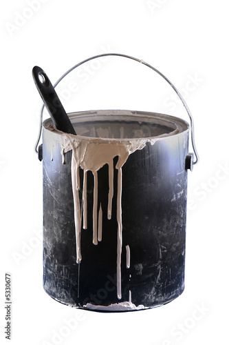 Paint Brush in a Paint Can