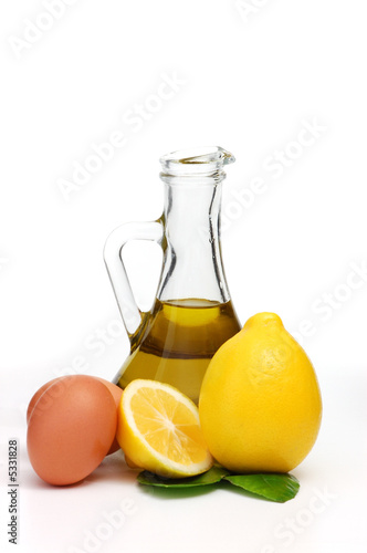 culinary set isolated on white