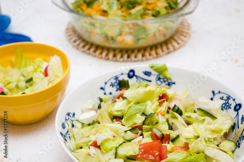 Healthy fruit salads