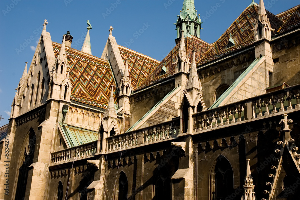 Fototapeta premium Detail of a temple