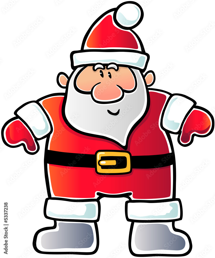 Santa with open arm Santa with open arm