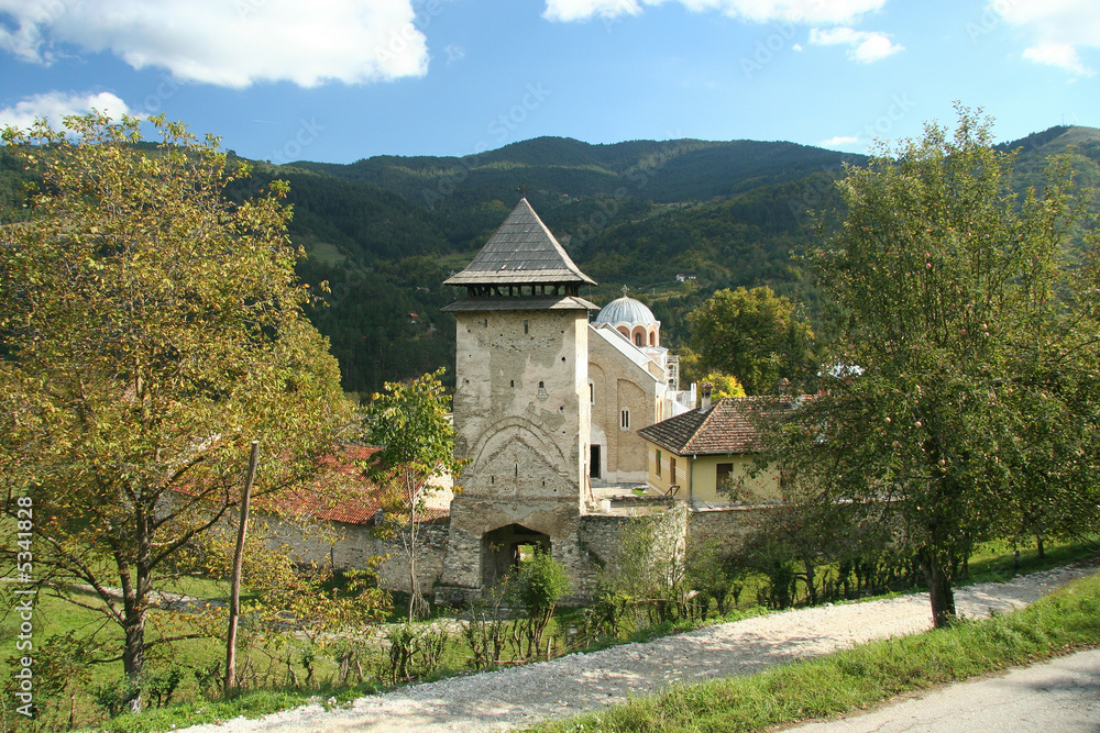 Serbian ancient monastery