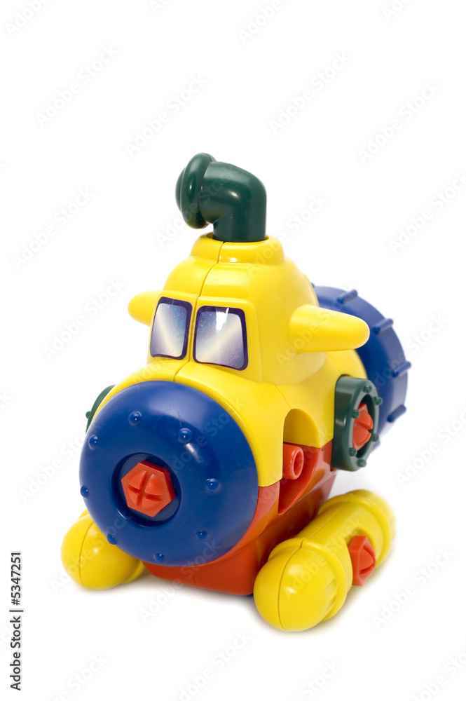 object on white - toy - model submarine object on white - toy - model submarine