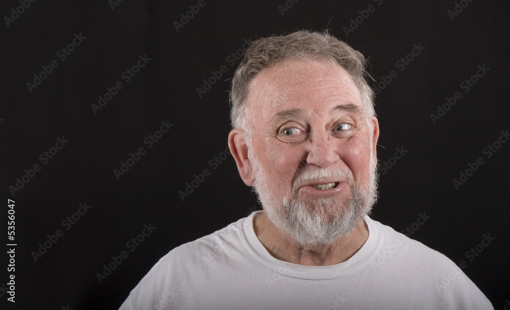 Older Man Looking to Right Older Man Looking to Right
