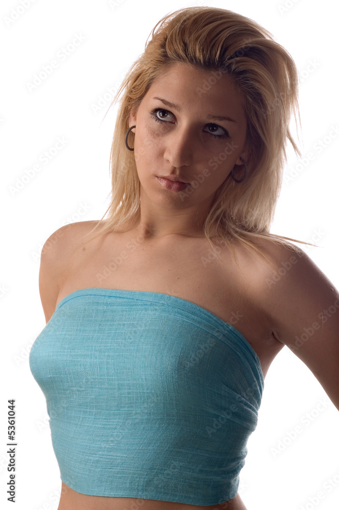 Portrait of fresh and beautiful young woman Portrait of fresh and beautiful young woman