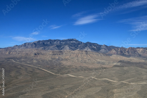 Aerial shot taken in Las Vegas