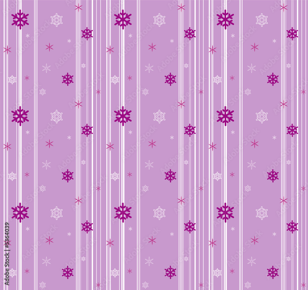 Violet seamless background with snowflakes Violet seamless background with snowflakes