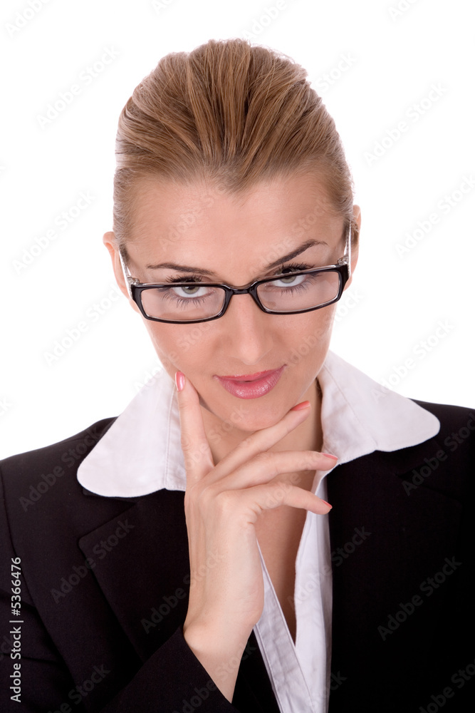 Successful and beautiful young businesswoman. Successful and beautiful young businesswoman.
