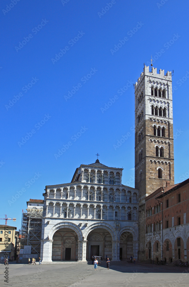 Duomo San Martimo in Lucca, Italien