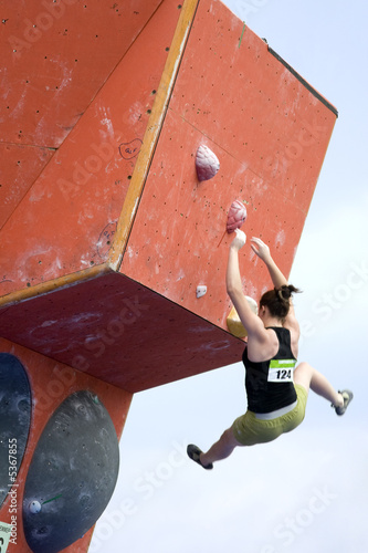 Sport : Escalade et compétition photo