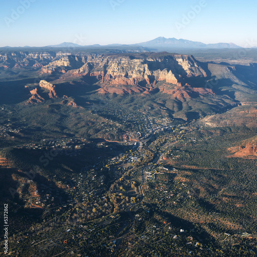 Scenic small Arizona town.