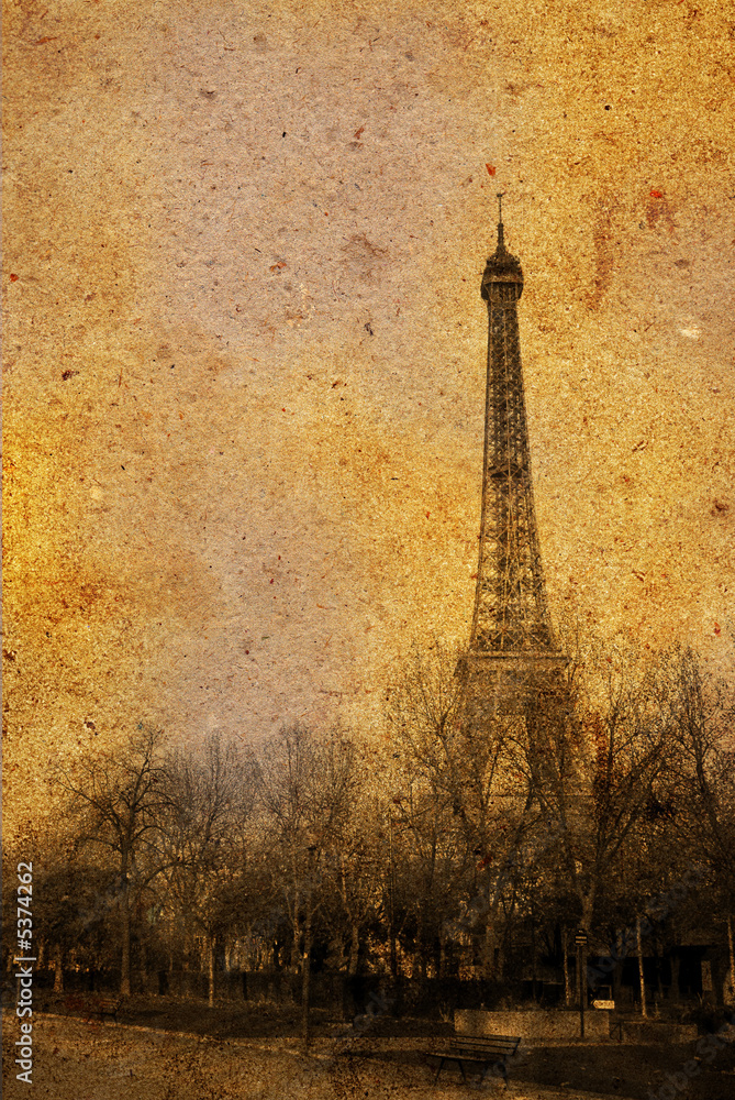old-fashioned paris-france