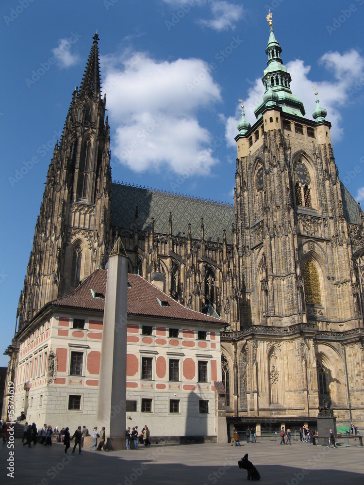 Fototapeta premium Prague Cathedral of Saint Vitus