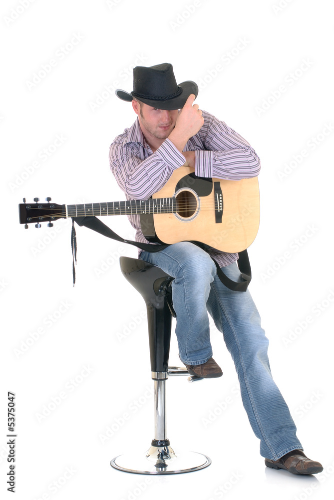 Handsome young male country & western singer, Handsome young male country & western singer,