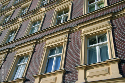 Häuserfront in Berlin
