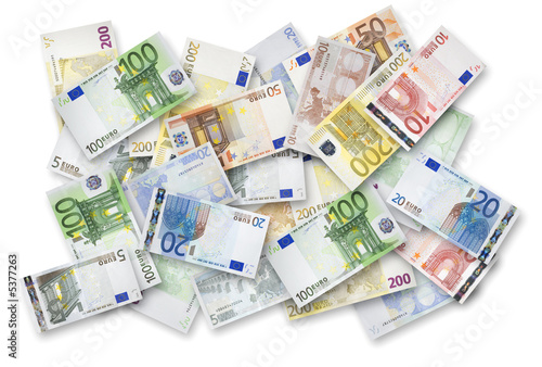 Euro banknote