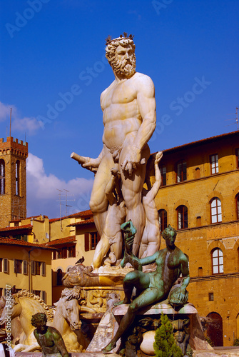 Neptune Fountain - Florence photo