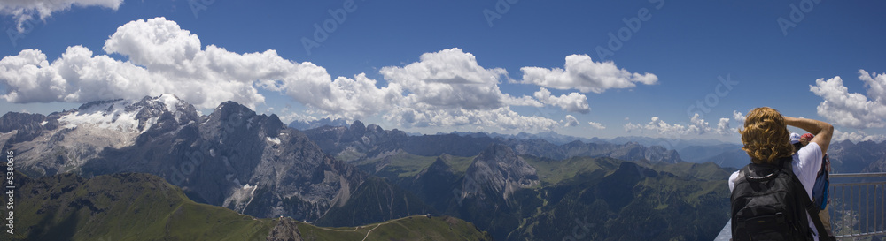 Beautiful summer mountain landscape