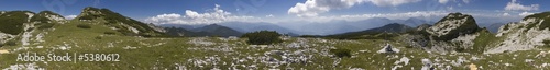 Beautiful summer alpine landscape