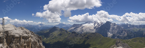 Beautiful summer mountain landscape