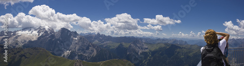 Beautiful summer mountain landscape