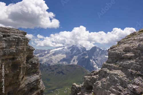 Beautiful summer mountain landscape